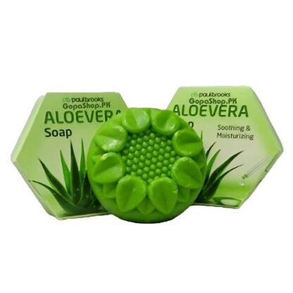 Aloevera Soap Soothing and Moisturizing 100gm - Image 2