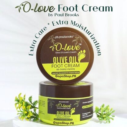 Olive Oil Foot Cream By Paul Brooks 70gm - Image 2