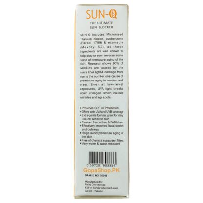 Sun Q Sunblock Oil Free Cream 60gm - Image 3