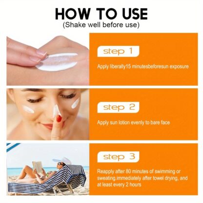 LANEMAY 50 Facial Sunscreen - Hyaluronic Acid & Niacinamide | Broad Spectrum UVA/UVB, Non-Greasy - Image 6