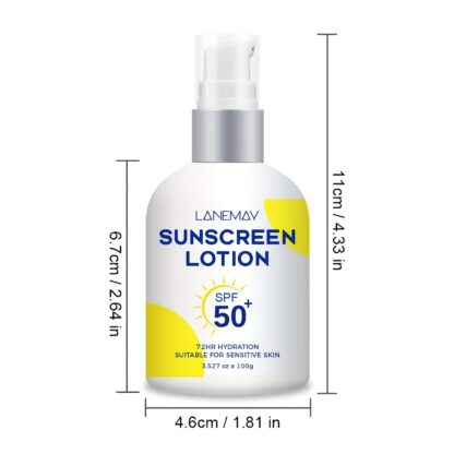 Lanemay Sunscreen Lotion SPF 50+ With Vitamin E - Image 5