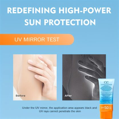 SPF 50+++ Waterproof Sunscreen | Non-Greasy & Portable - Image 10