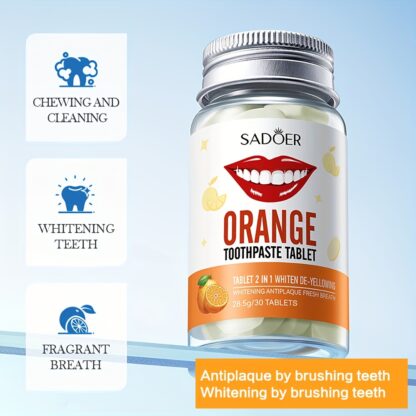 Orange Flavored Toothpaste Tablets 28.5g - Image 7