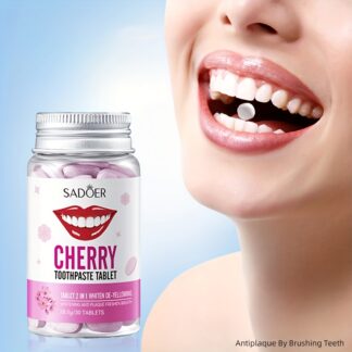 SADOER Cherry Toothpaste Tablets 28.5g