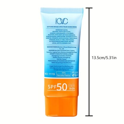 SPF 50+++ Waterproof Sunscreen | Non-Greasy & Portable - Image 4