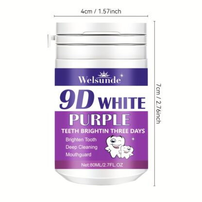 Welsunde 9D White Purple Tooth Powder - Image 4