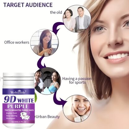 Welsunde 9D White Purple Tooth Powder - Image 6