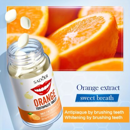 Orange Flavored Toothpaste Tablets 28.5g - Image 2