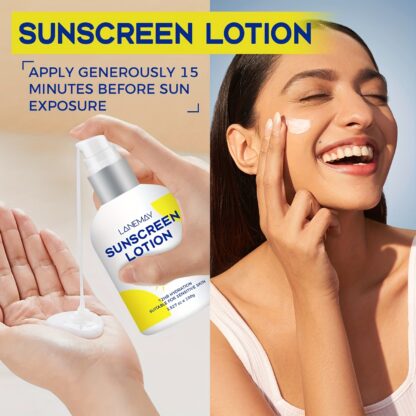 Lanemay Sunscreen Lotion SPF 50+ With Vitamin E - Image 7