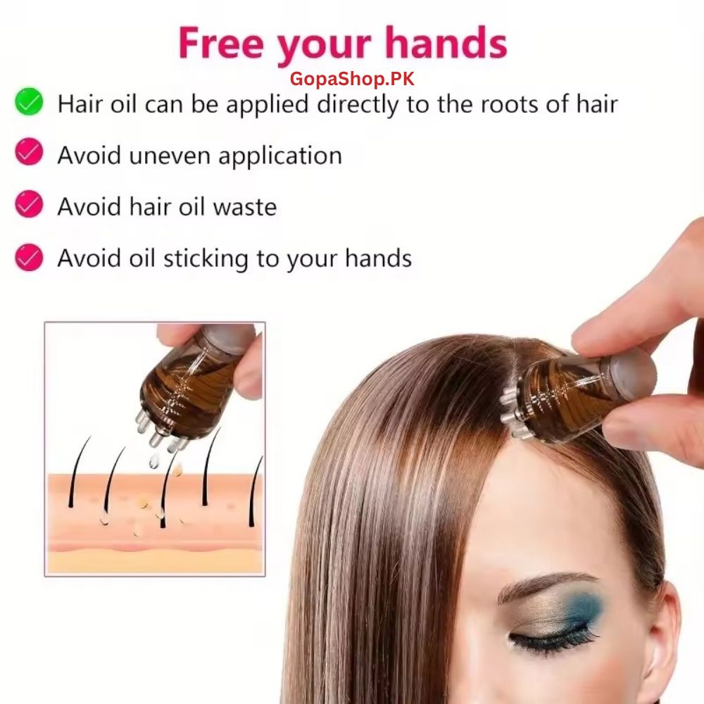 Scalp Oil Applicator Bottle