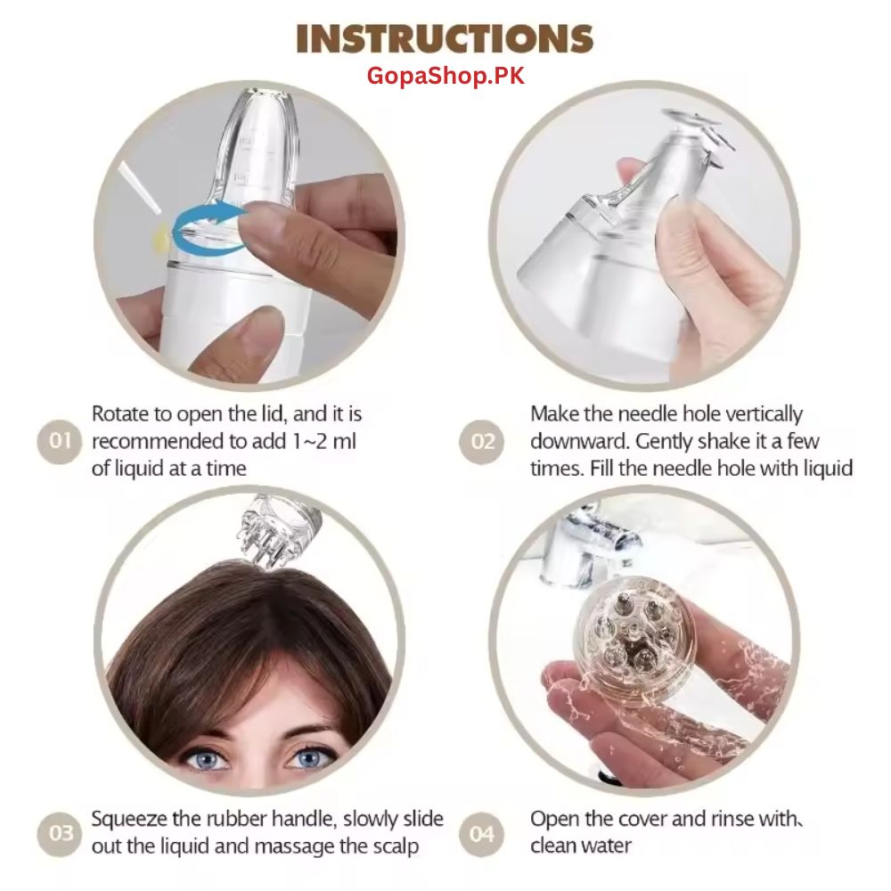 Scalp Oil Applicator Bottle – Precision Hair Oil Dispenser (6ml Refillable) - Image 6